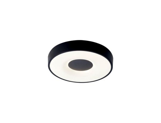 Mantra Coin Round Ceiling 56W LED With Remote Control 2700K-5000K 2500lm Black 3yrs Warranty