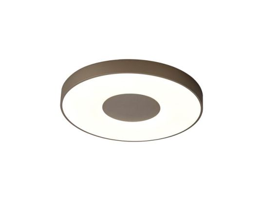 Mantra Coin Round Ceiling 80W LED With Remote Control 2700K-5000K 3900lm Sand Brown 3yrs Warranty