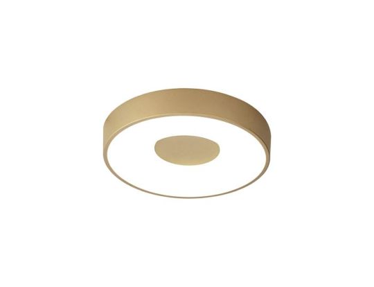 Mantra Coin Round Ceiling 56W LED With Remote Control 2700K-5000K 2500lm Gold 3yrs Warranty