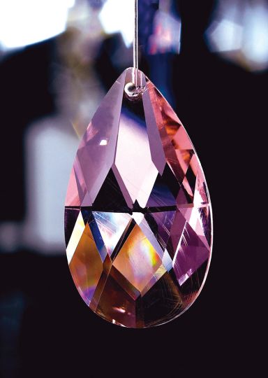 Diyas C20051 Crystal Pendalogue Without Ring Lilac 50mm