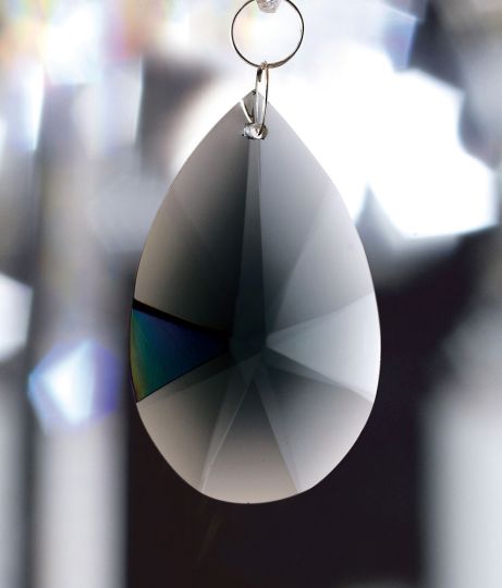 Diyas C20134 Crystal Star Pendalogue Without Ring Smoked 38mm