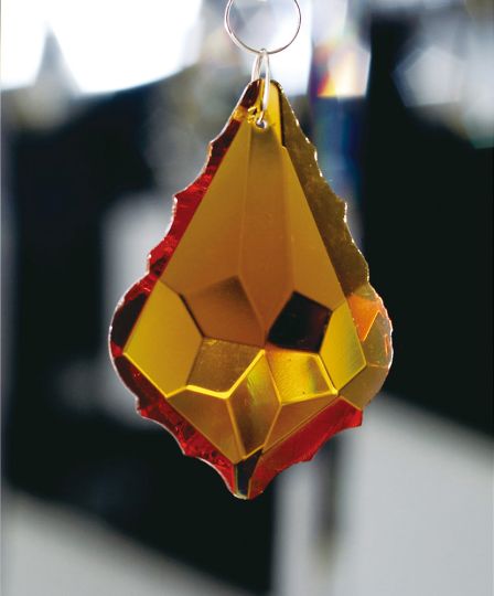 Diyas C30053 Crystal Maple Without Ring Amber 50mm