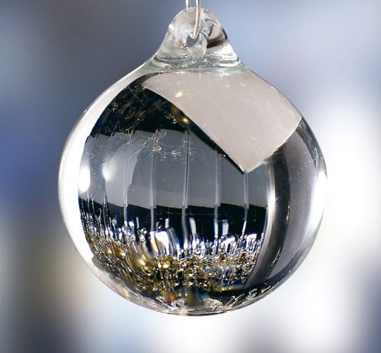 Diyas C60030 Glass Ball Clear Without Ring 30mm