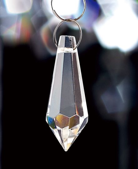 Diyas C70050 Crystal Drop Without Ring Clear 36mm