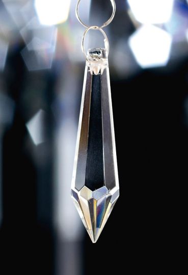Diyas C70060 Crystal U-Drop Without Ring Clear 78mm