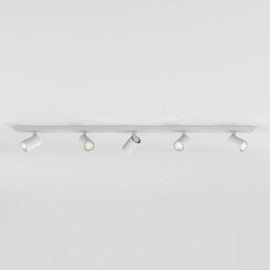 Astro Ascoli Five Bar Indoor Spotlight in Textured White