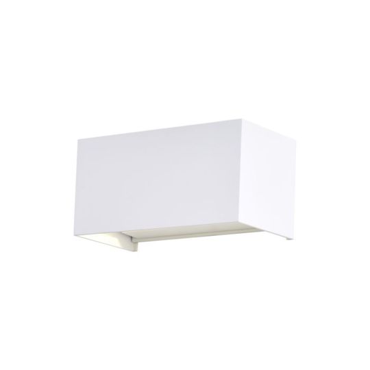 Mantra Davos Rectangle Wall Lamp 4 x 6W LED 4000K 2200lm IP54 White 3yrs Warranty