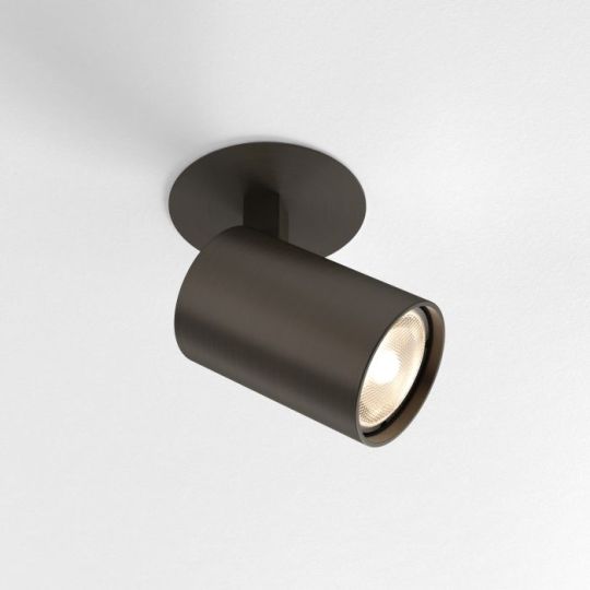 Astro Ascoli Recessed Indoor Spotlight in Bronze