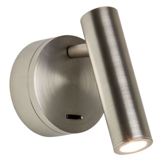 Astro Enna Surface LED Reading Light in Matt Nickel