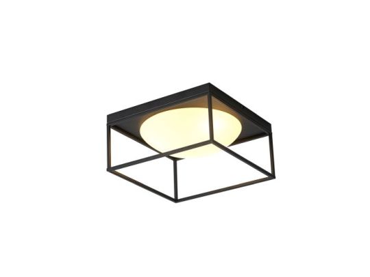 Mantra Desigual Semi Flush 3 Light E27 Matt Black