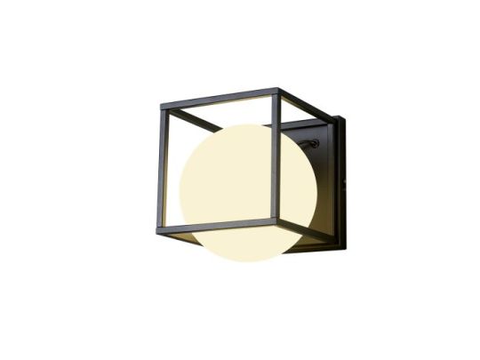 Mantra Desigual Large Wall Lamp 1 Light E27 Matt Black