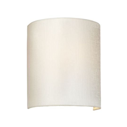 Designer's Lightbox Cooper Small Curved Wall Light With Aged Brass Back Plate