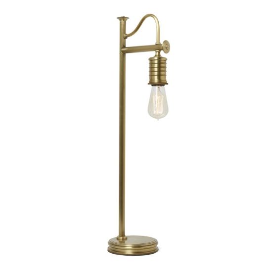 Elstead Lighting Douille 1 Light Table Lamp - Aged Brass
