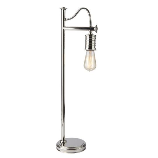 Elstead Lighting Douille 1 Light Table Lamp - Polished Nickel
