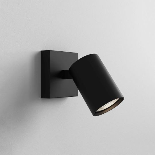 Astro Ascoli Single Indoor Spotlight in Matt Black