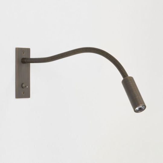 Astro Leo Switched LED Indoor Reading Light in Bronze (1295003)