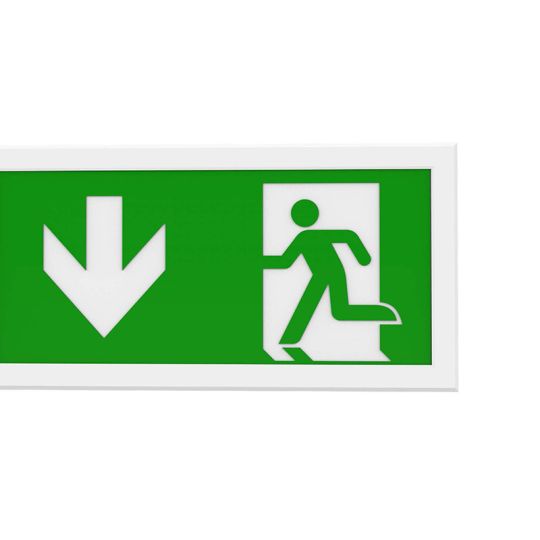Kosnic Kalem Standard LED Panel Exit Sign Box (EESN0105Q)