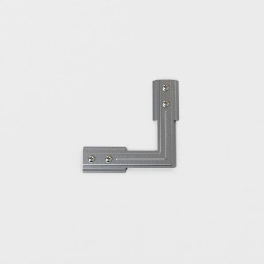 Astro Track Corner Support Track in Bright Zinc Plated