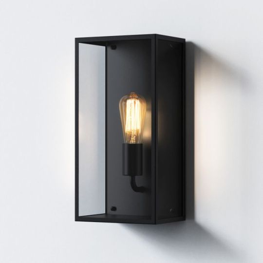 Astro Messina 200 Outdoor Wall Light in Textured Black