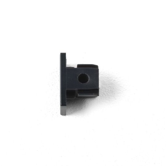 Astro End Cap Track in Matt Black