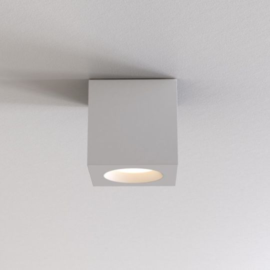 Astro Kos Square II Bathroom Downlight in Matt White