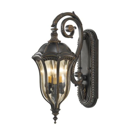 Feiss Baton Rouge 3 Light Medium Wall Lantern