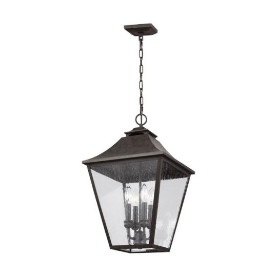 Feiss Galena 4 Light Chain Lantern