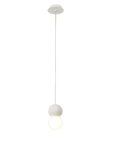 Mantra Galaxia Pendant Round 1 Light E27 White/White Cement