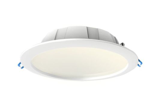Mantra Graciosa 18cm Round LED Downlight 15.3W 3000K 1100lm White Cut Out 150mm IP44 Driver Included 3yrs Warranty