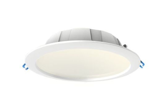 Mantra Graciosa 14.6cm Round LED Downlight 10.8W 3000K 820lm White Cut Out 120mm IP44 Driver Included 3yrs Warranty
