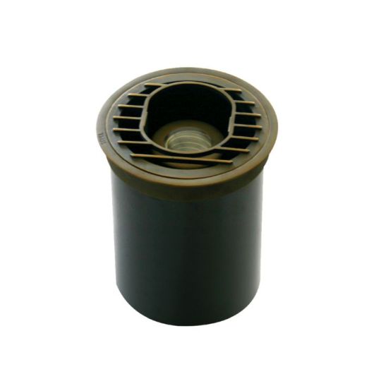 Garden Zone Bronze In-Groud Tiltable Spotlight - Aged Bronze