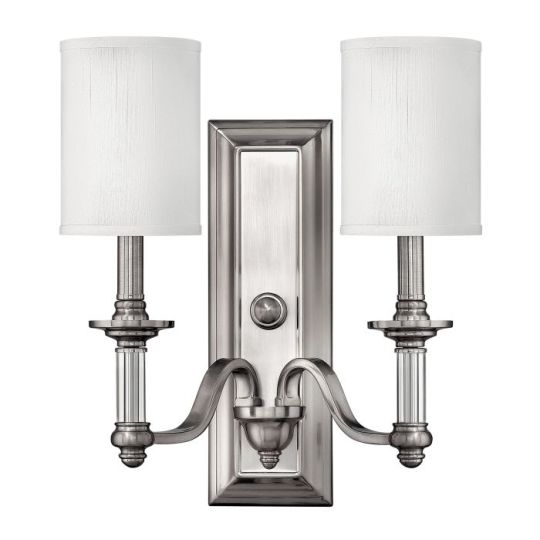 Hinkley Lighting Sussex 2 Light Wall Light