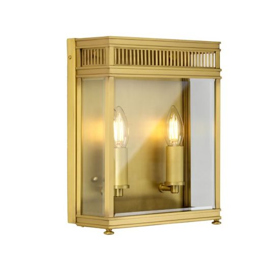 Elstead Lighting Holborn 2 Light Medium Half Lantern