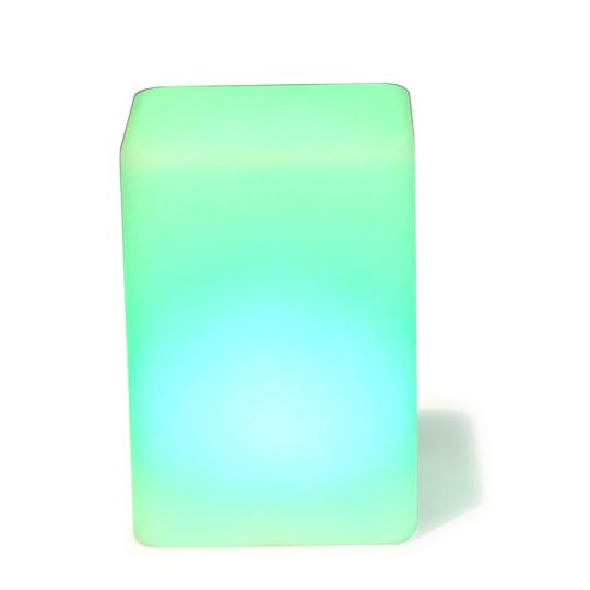 Mantra Square Shape Waterproof IP68 Could use in swimming pool. 7 Colours+white + candle. With remote control Opal White