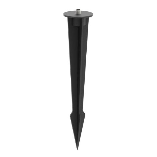 Mantra Ground Spike Large 60 x 260mm Aluminium Black