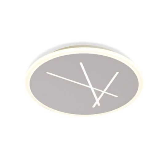 Mantra Kenzo Ceiling 37cm Round 30W LED 4000K 2100lm Sand White 3yrs Warranty