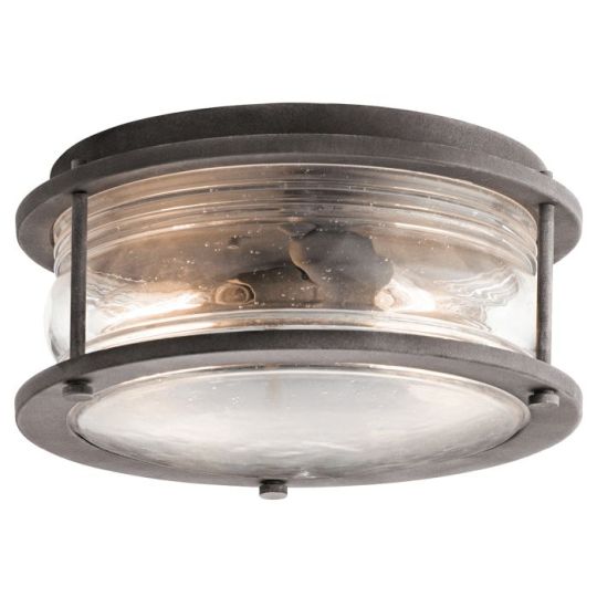 Kichler Ashland Bay 2 Light Outdoor Ceiling Flush