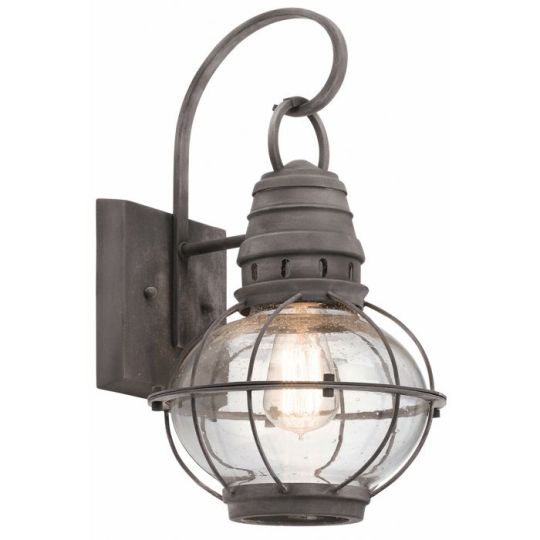 Kichler Bridge Point 1 Light Medium Wall Lantern