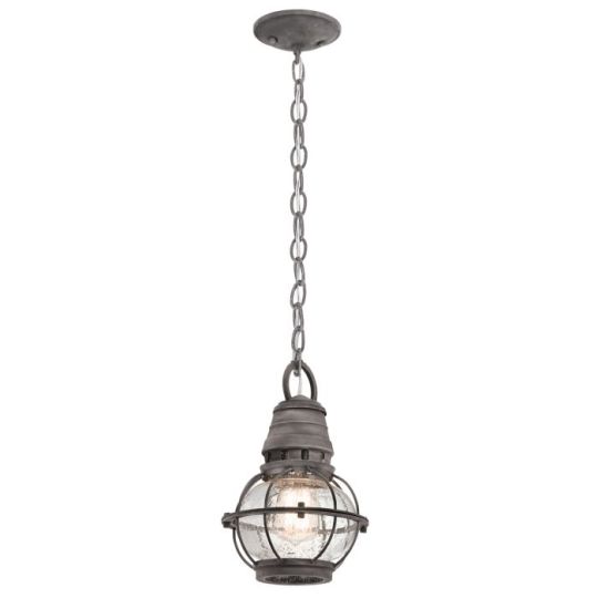 Kichler Bridge Point 1 Light Small Chain Lantern