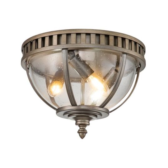 Kichler Halleron 3 Light Ceiling Flush