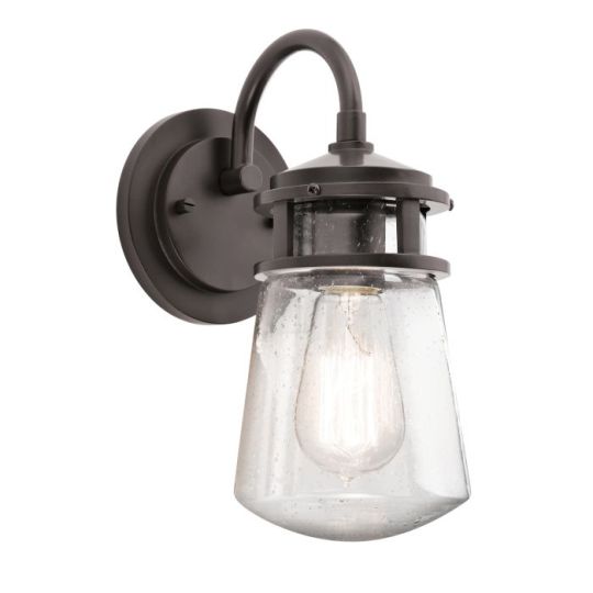 Kichler Lyndon 1 Light Small Wall Lantern - Architectural Bronze