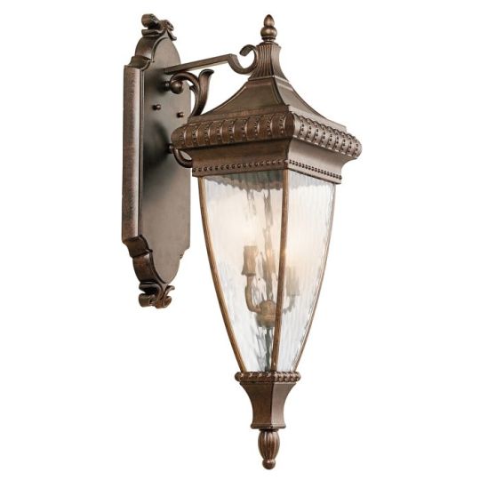 Kichler Venetian Rain 3 Light Large Wall Lantern