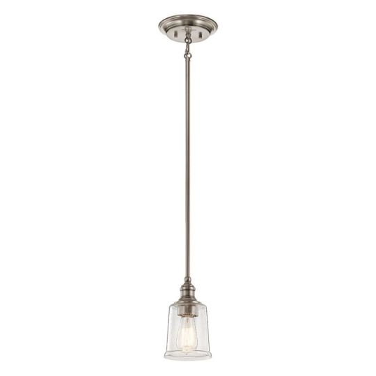 Kichler Waverly 1 Light Mini Pendant - Classic Pewter