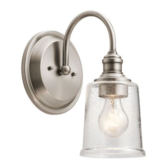Kichler Waverly 1 Light Wall Light - Classic Pewter