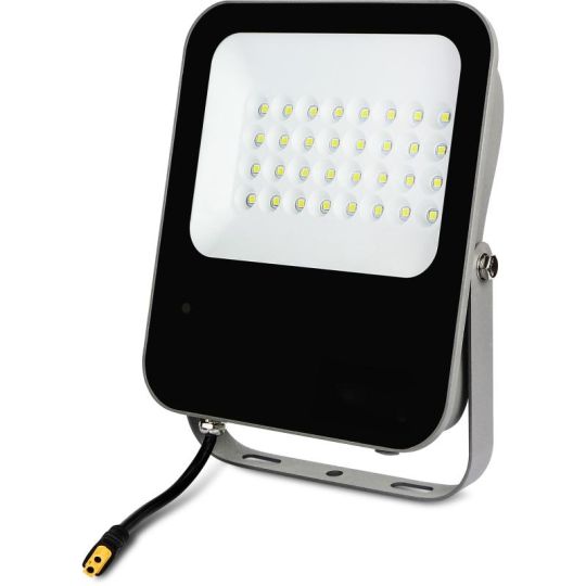 Kosnic Vega 300lm Solar Powered Commercial Flood Light (KSFLD30Q65-GRY)