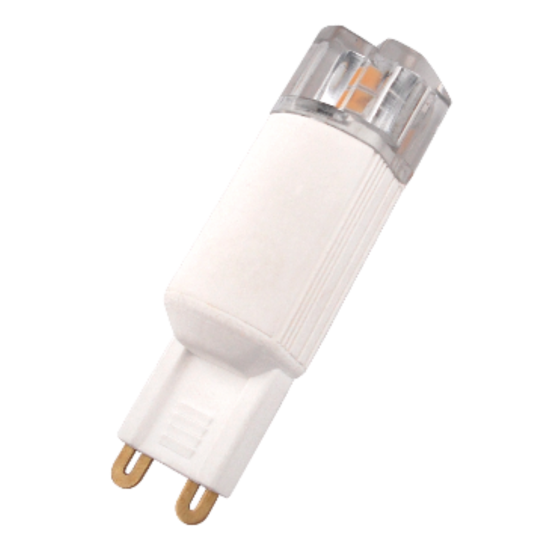 LED 2w G9 Clear Capsule - Warm White