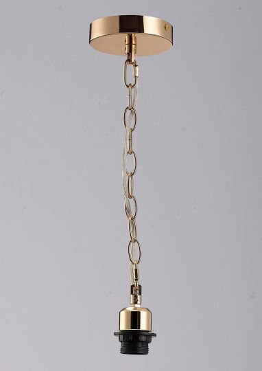 Diyas IL60015 Kudo Electrical Suspension Kit 1 Light French Gold
