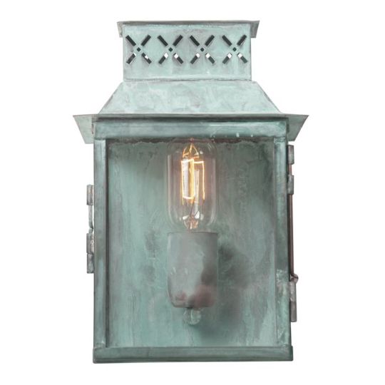 Elstead Lighting Lambeth Palace 1 Light Wall Lantern - Verdigris