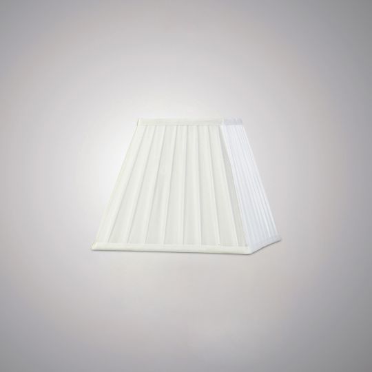 Diyas Lighting - Leela Square Shade White 250mm - ILS20232