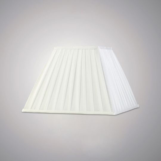 Diyas Lighting - Leela Square Shade White 350mm - ILS20234